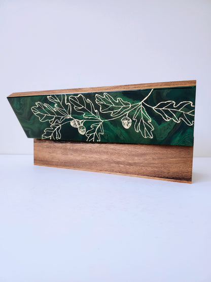 Oak Leaf Tea Box