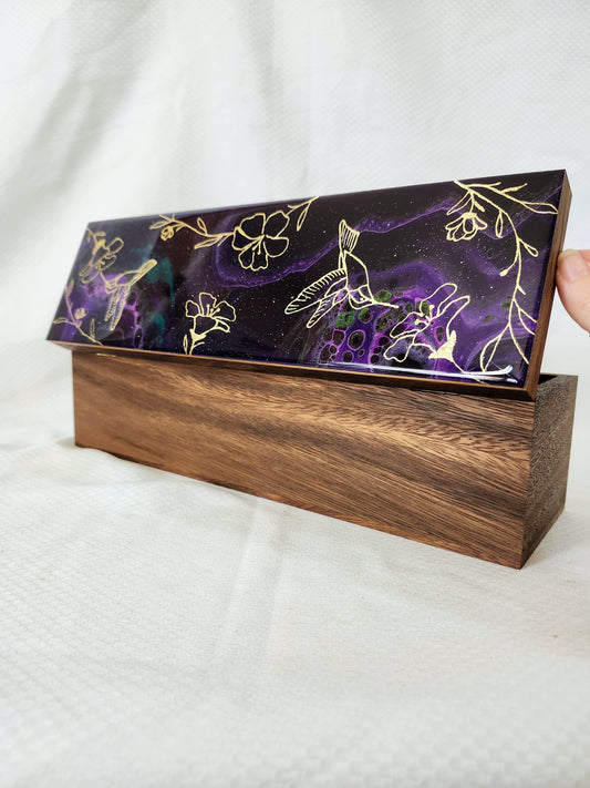 Hummingbird Tea Box
