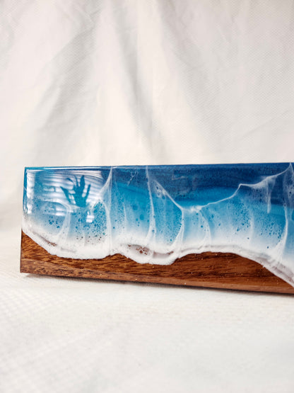 Ocean Tea Box with Turtle and Glitter Beach