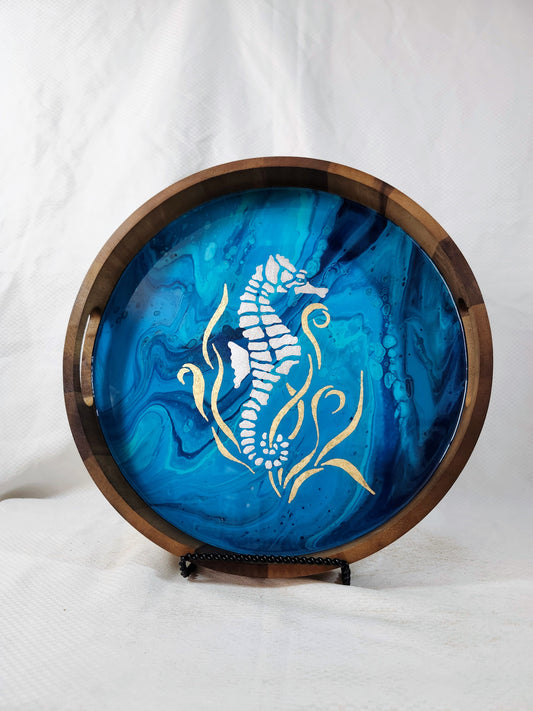 Sea Horse Serving Tray | Medium (15 inch)