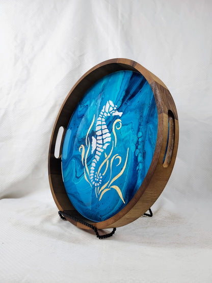 Sea Horse Serving Tray | Medium (15 inch)