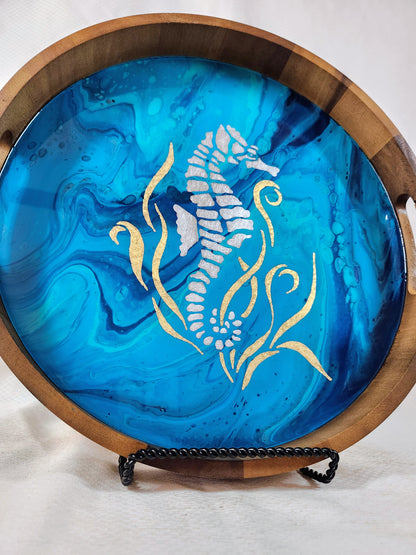 Sea Horse Serving Tray | Medium (15 inch)