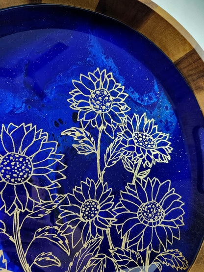 Sunflower Serving Tray | Medium (15 inch)