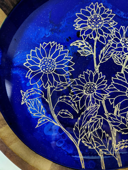 Sunflower Serving Tray | Medium (15 inch)