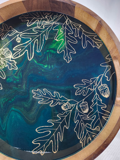 Oak Leaf Serving Tray | Medium (15 inch)