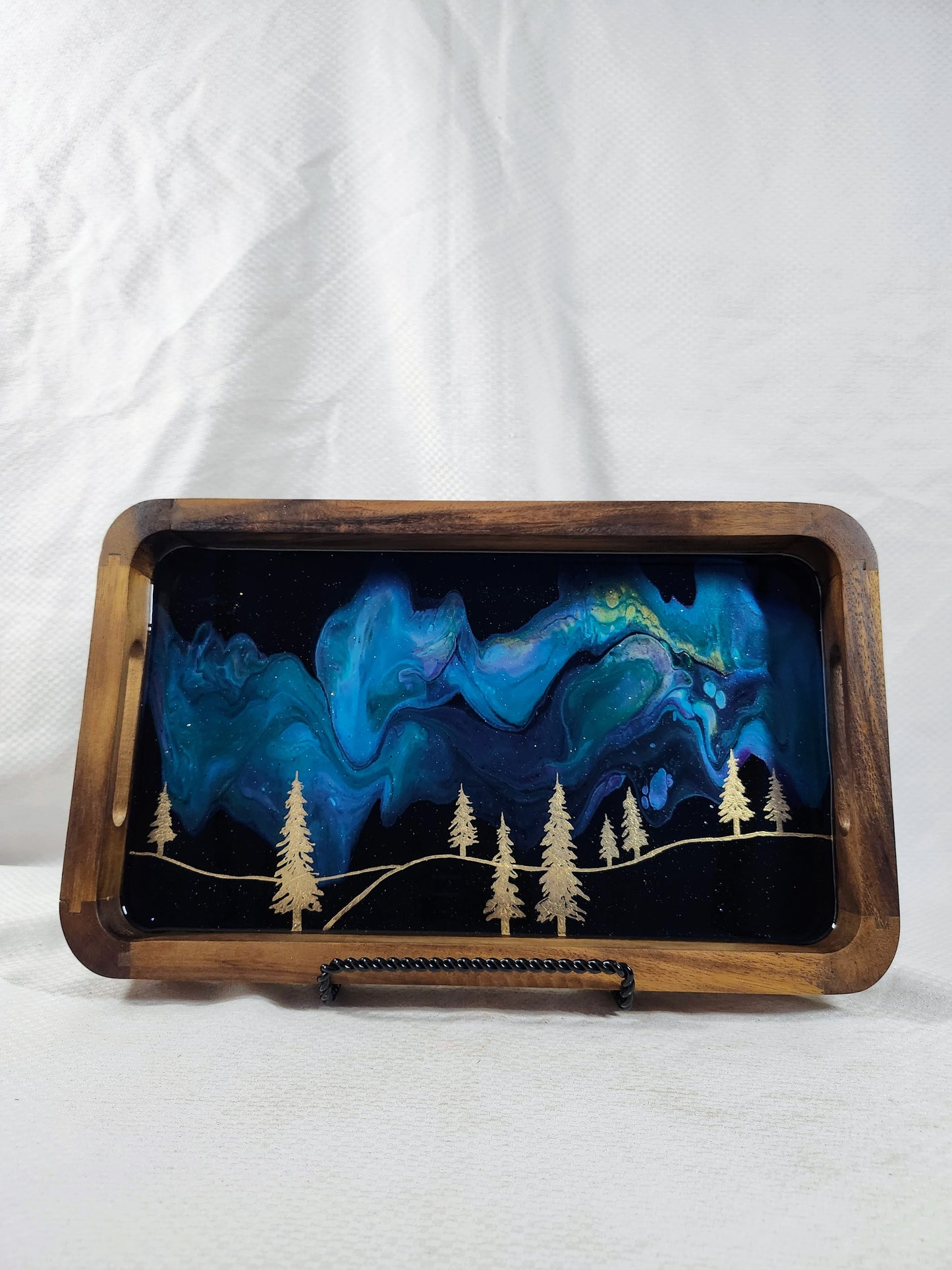 Aurora inspired Catch All Tray (Blue Sky)