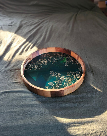 Oak Leaf Serving Tray | Medium (15 inch)