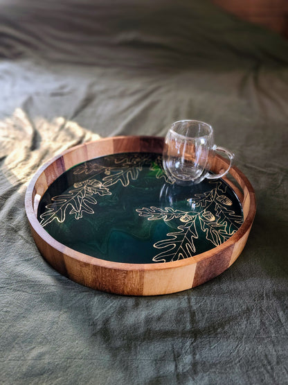 Oak Leaf Serving Tray | Medium (15 inch)
