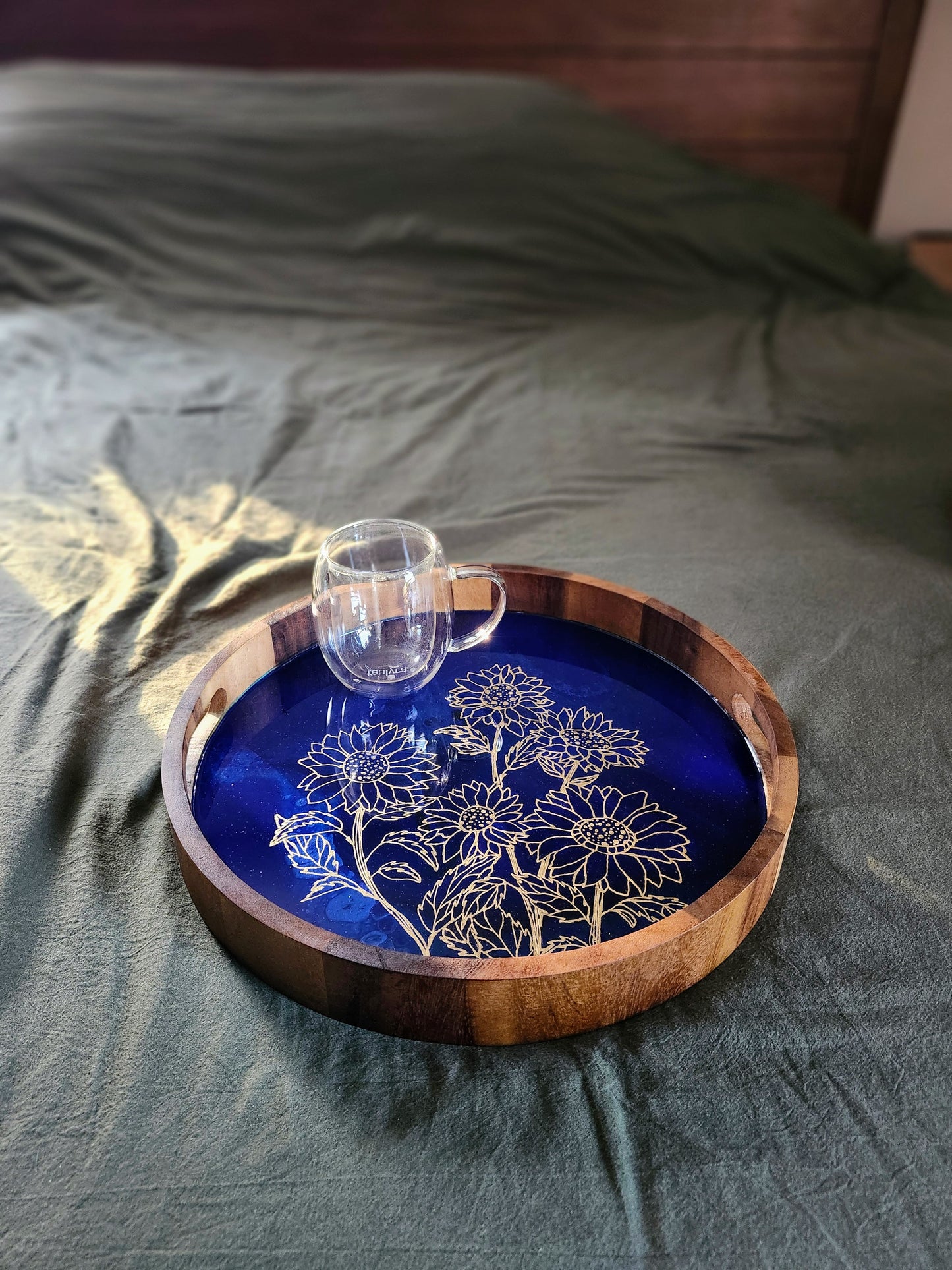 Sunflower Serving Tray | Medium (15 inch)