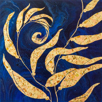 Gilded Kelp inspired Original Painting