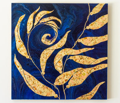 Gilded Kelp inspired Original Painting