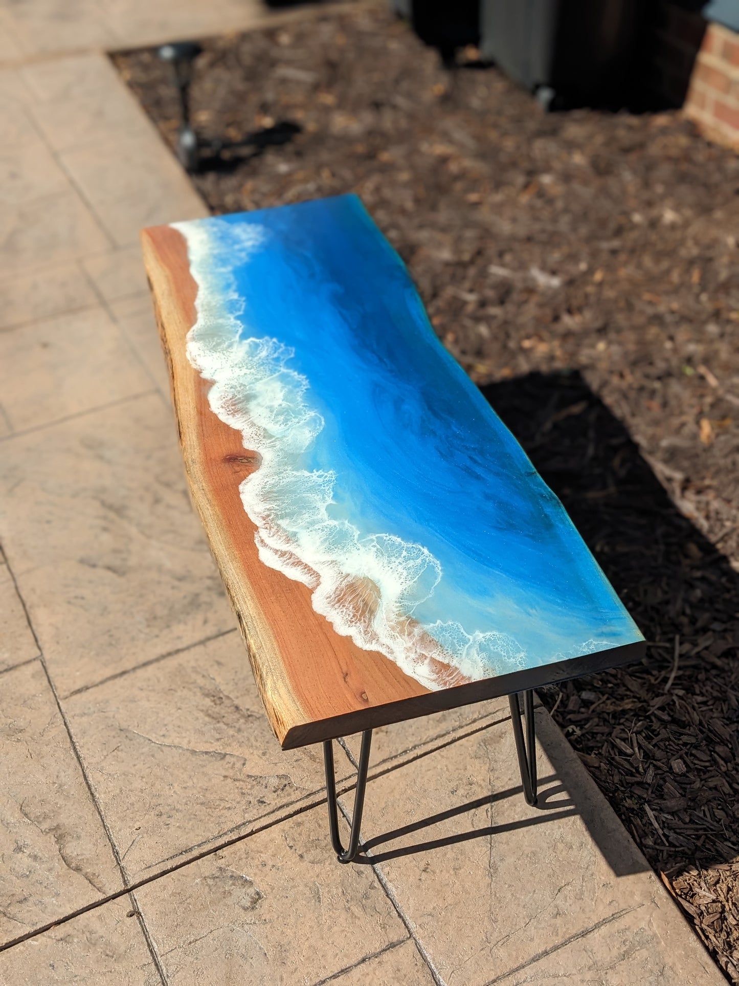 Textured Ocean Bench (04)