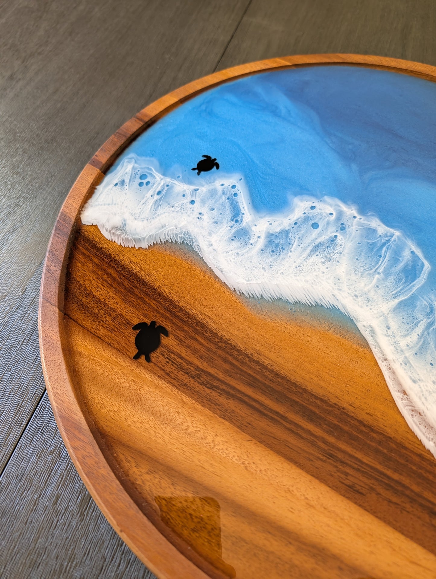 Lazy Susan | Pacific Ocean (large, 18 inch)