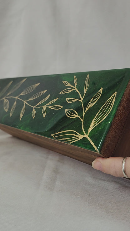 Gold Leaves Tea Box