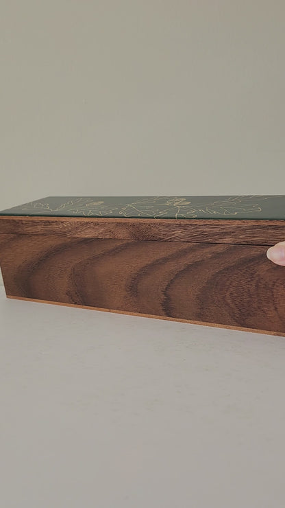 Oak Leaf Tea Box