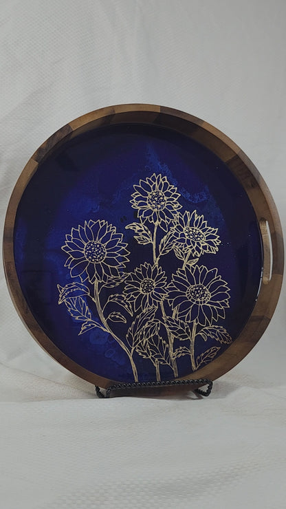 Sunflower Serving Tray | Medium (15 inch)