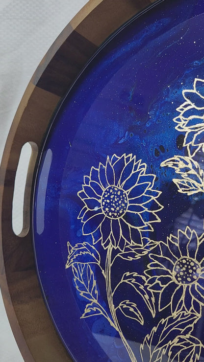 Sunflower Serving Tray | Medium (15 inch)