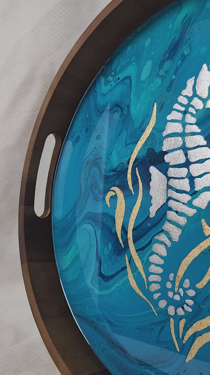 Sea Horse Serving Tray | Medium (15 inch)