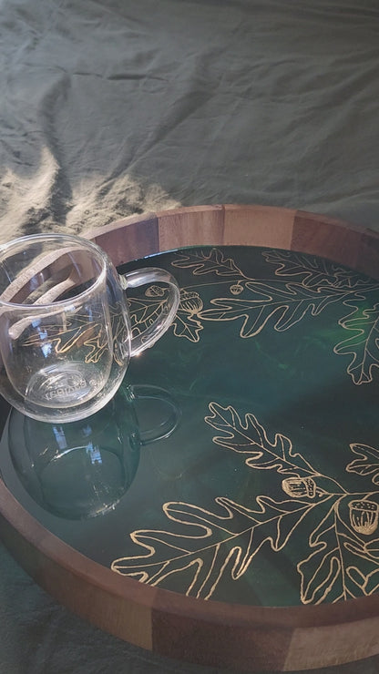 Oak Leaf Serving Tray | Medium (15 inch)
