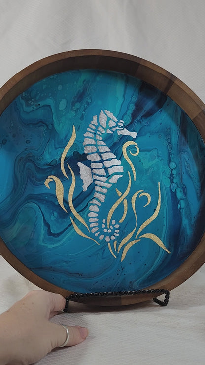 Sea Horse Serving Tray | Medium (15 inch)